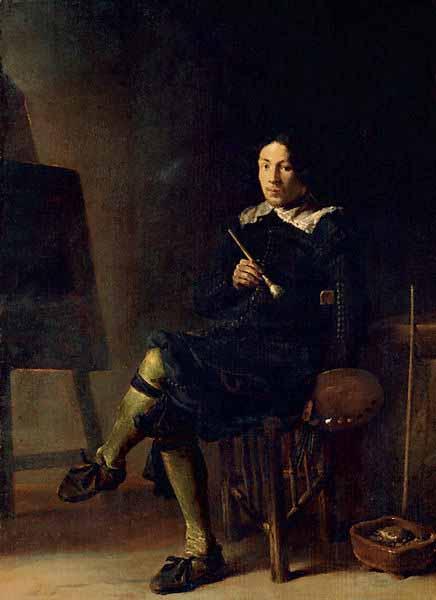 Cornelis Saftleven Self-portrait oil painting image